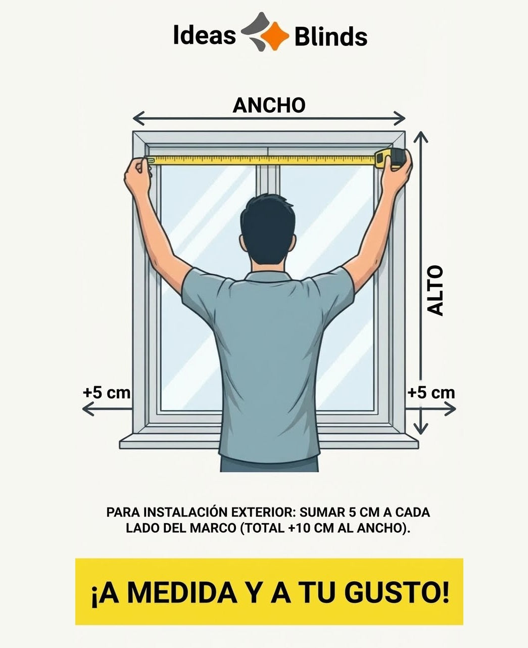 ¡A medida y a tu gusto!