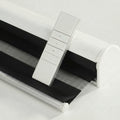Persiana Motorizada Duo Sheer Elegance - Negro