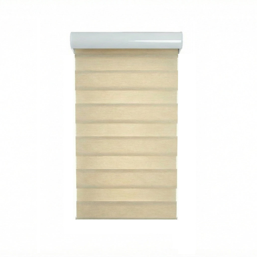 Persiana Motorizada Duo Sheer Elegance - Cappuchino