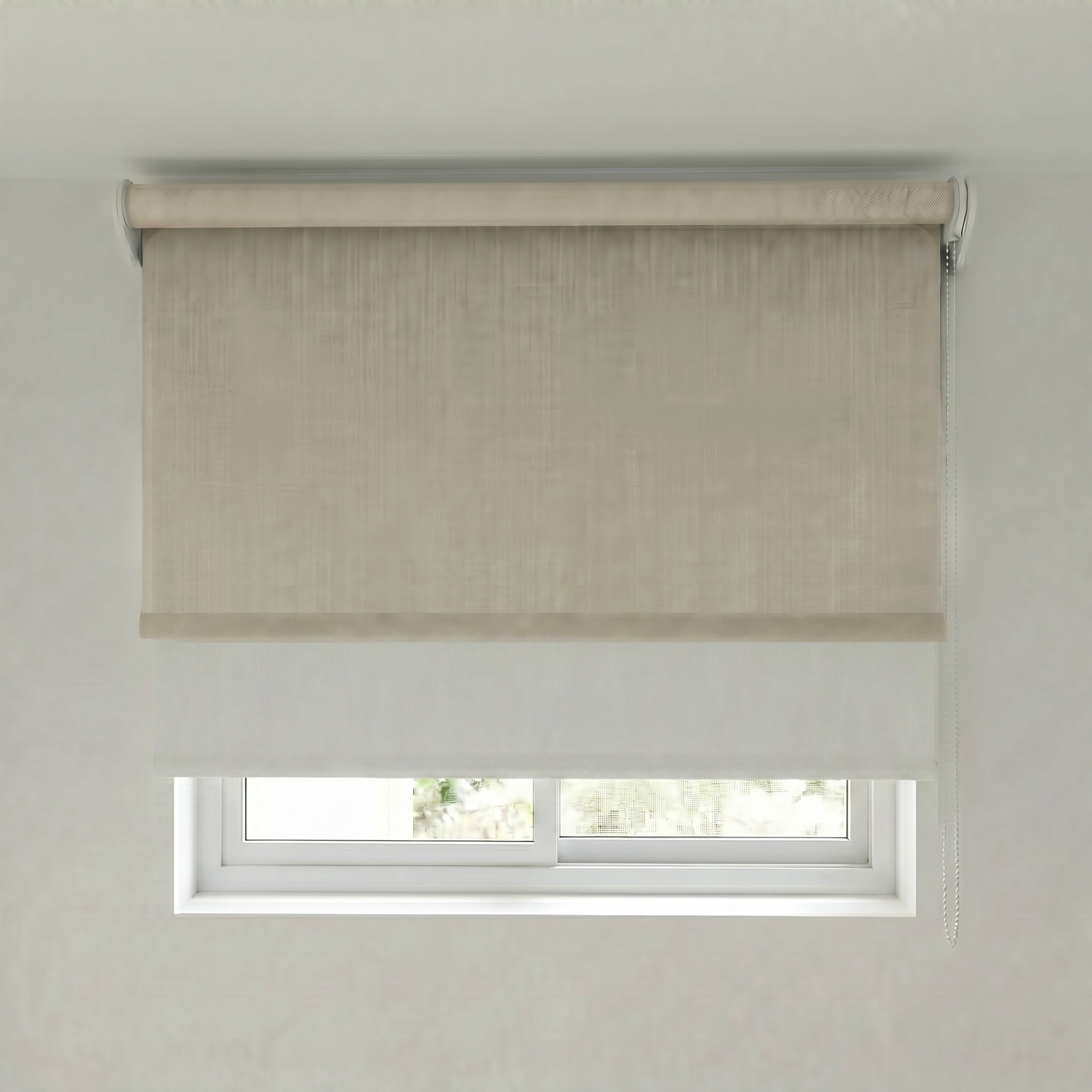 Persiana Dia y Noche (Beige/Blanco)