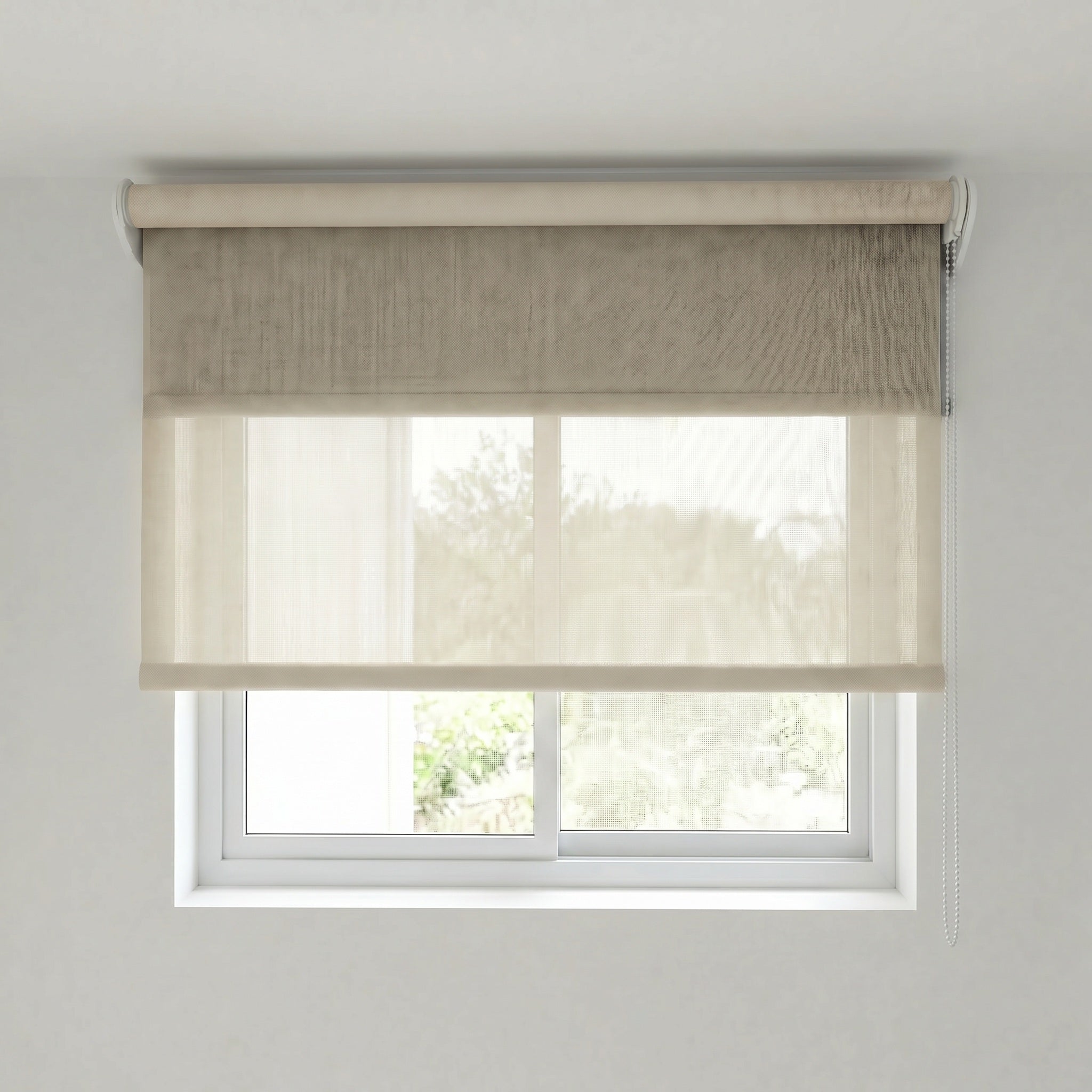 Persiana Dia y Noche (Beige/Gris)