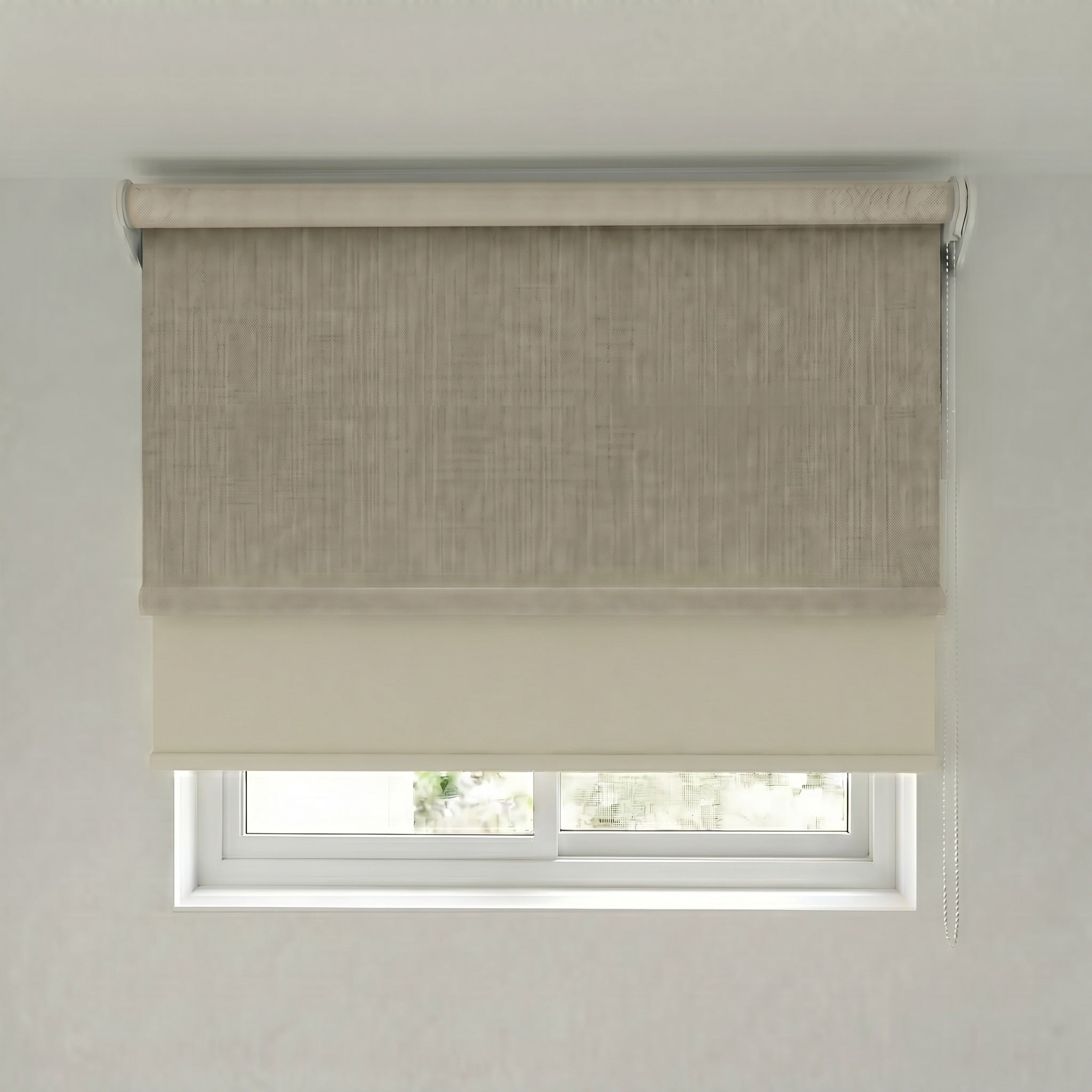 Persiana Dia y Noche (Beige/Marfil)