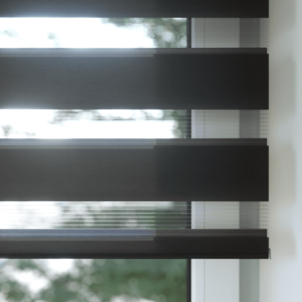 Persiana Duo Sheer Elegance - Negro