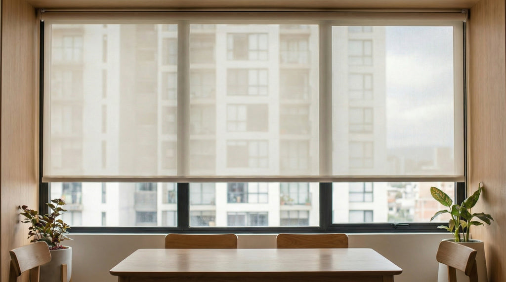 Persiana Malla solar color Beige CDMX