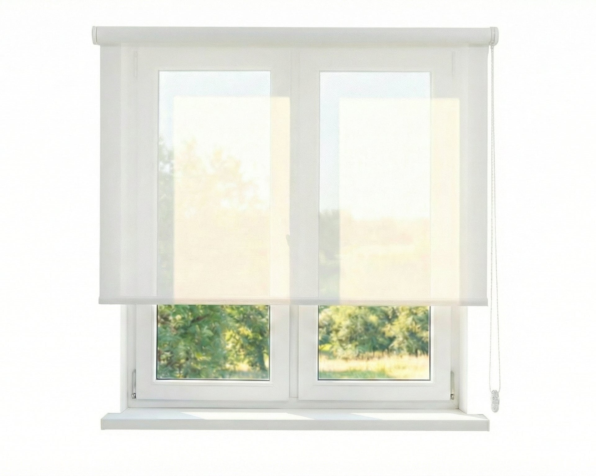 Persiana Malla solar color Blanco