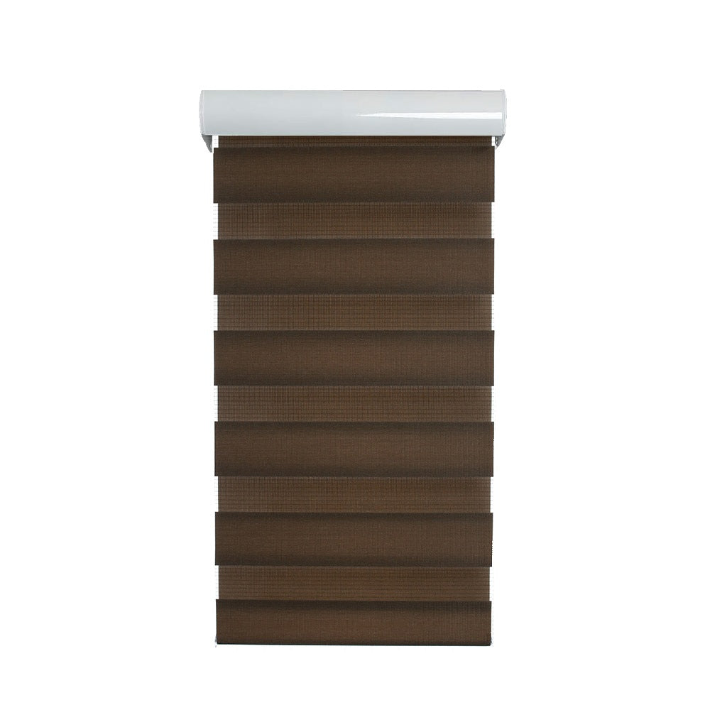 Persiana Motorizada Duo Sheer Elegance - Chocolate