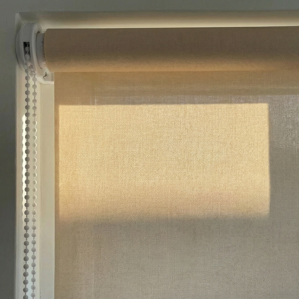 Persiana Enrollable Translucida - Champagne